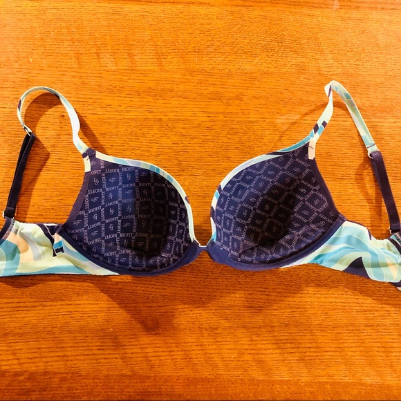 💗 VICTORIA SECRET BIO UPLIFT VERY SEXY CUSTOM BLING 💎 RHINESTONE BRA 34D - Picture 7 of 10